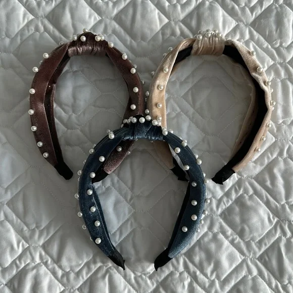 Velvet Headbands - Picture 1 of 5